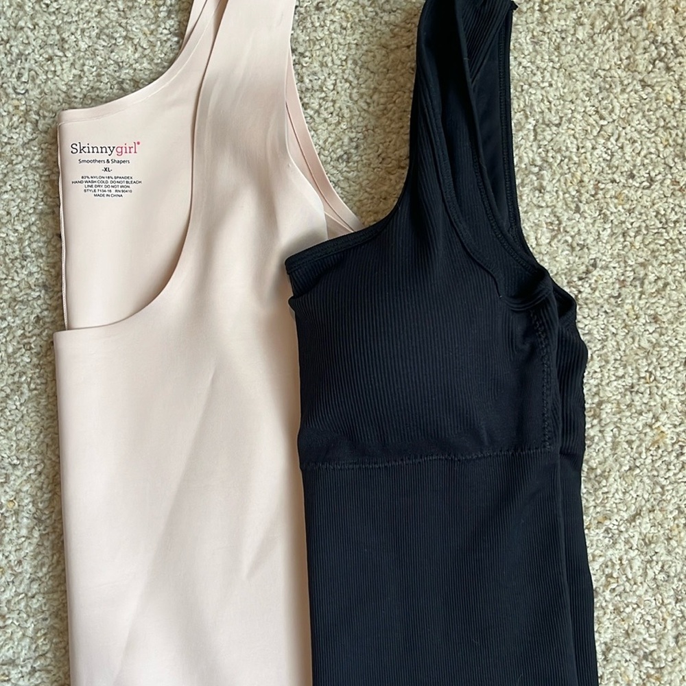 Set of two: shapewear bodysuit
